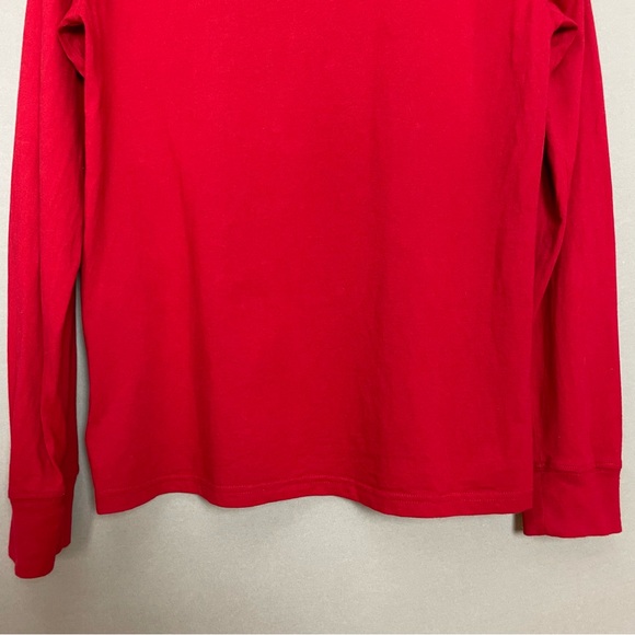 Polo Ralph Lauren Bear Christmas Tree Tux Boy XL 18-20 Red Long Sleeve Graphic - Picture 6 of 13